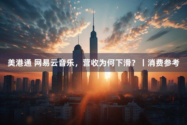 美港通 网易云音乐，营收为何下滑？丨消费参考